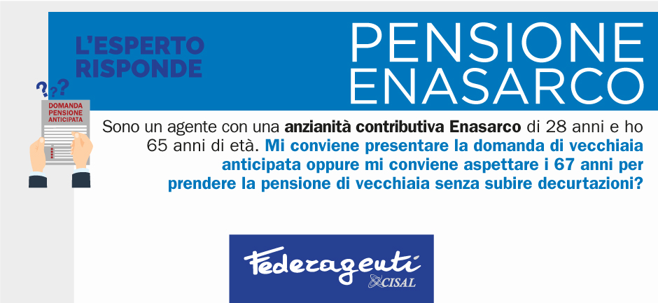 Federagenti - pensione anticipata Enasarco