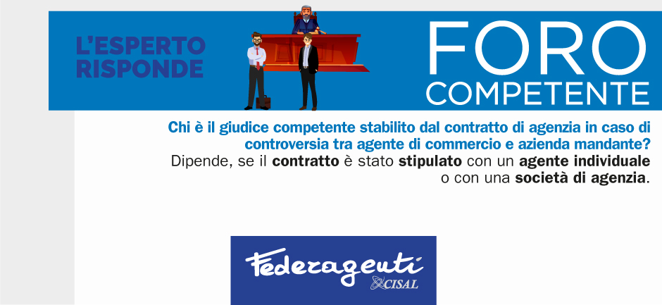 Federagenti - Il Foro competente degli agenti di commercio